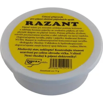 Páječka Tipa Krém pájecí RAZANT 75g