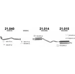 Výfuková trubka IZAWIT (21.040A)