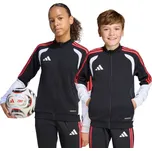 Dětská mikina adidas Tiro 26 Competition Training černá, bílá a červená KC3791 128 cm