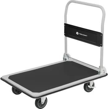 TOOLCRAFT ruční vozík skládací, regulátor ocel, PP, termoplastický polyuretan Zatížení (max.): 150 kg