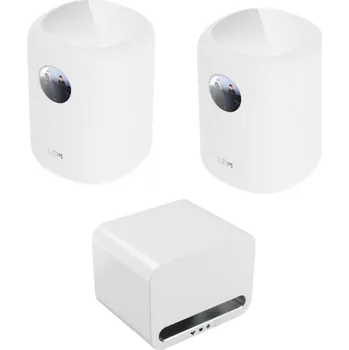 Elektronika WiiM SOUND + Sub Pro Bílá (Zvýhodněný balíček pro inteligentní domácí ozvučení (2x SOUND + Sub Pro))