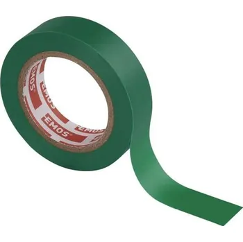 Izolační páska Páska izolační PVC 15mm/10m zelená EMOS 1ks