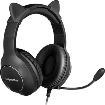 Sluchátka Sluchátka KRUGER & MATZ Gamer Kids Black
