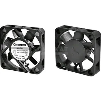 Průmyslový ventilátor Sunon MF40101V21000UA99 axiální ventilátor, 12 V/DC, 11.89 m³/h, (d x š x v) 40 x 40 x 10 mm, MF40101V2-1000-UA99