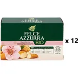 Felce Azzurra BIO mýdlo s mandlovým olejem 12x125 g- VÝHODNÉ BALENÍ