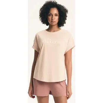 Pánské pyžamo Henderson Dámské pyžamo 44487 Emela kr/r S-3XL broskev L