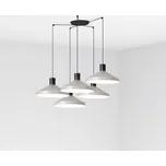 KOMBO 400 závěsné svítidlo, šedá, 5L - FARO