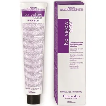Kosmetika Fanola No Yellow toner na vlasy 100 ml Odstín barvy: Toner Green