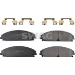 Sada brzdových destiček, kotoučová brzda SWAG 72 11 6112