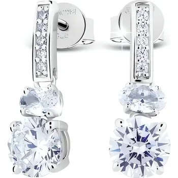 Náušnice Stříbrní náušnice se zirkony JA24020CZ Modesi