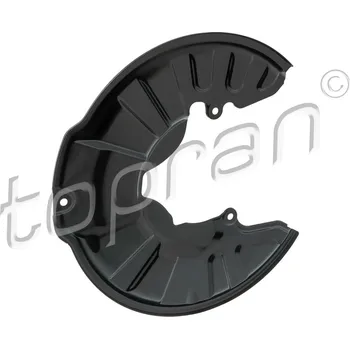Brzdový kotouč Ochranný plech proti rozstřikování, brzdový kotouč TOPRAN 410 629