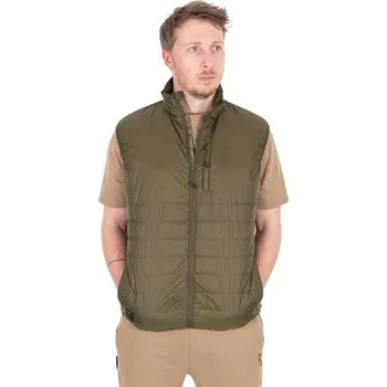 FOX - Vesta Olive quilted 100 Gilet vel. M