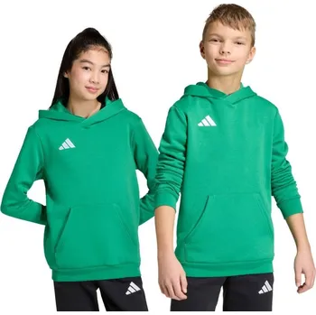 Dětská móda Dětská mikina adidas Entrada 26 Hoody zelená JZ6563 164 cm