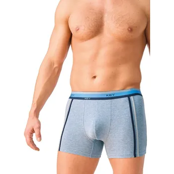 Pánské spodní prádlo Boxerky Key MXH 212 B26 M-2XL tmavě modrá XXL
