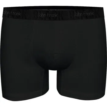 Pánské spodní prádlo Pánské boxerky John Frank JFBBLKLONG01 S Černá