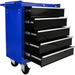 GEKO Dílenský vozík nevybavený, 5 zásuvek, s postranním úchytem