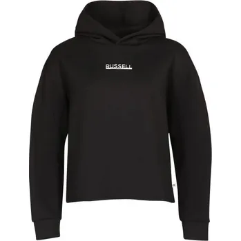Dámská mikina Dámská mikina Russell Athletic SWEATSHIRT M Černá, Bílá