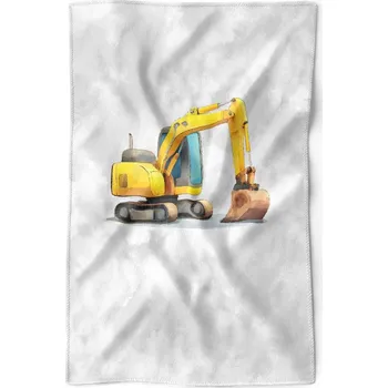 Dětská deka Wellsoft fleece 145x110 hrdina stavby Oskar