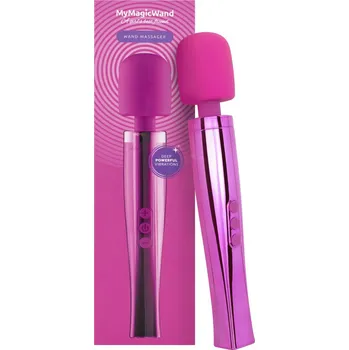 Vibrátor MyMagicWand Wand Massager Deep Powerful Vibrations Pink
