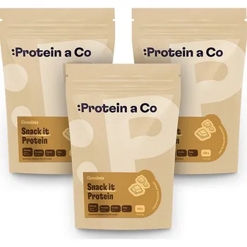 Protein Protein a Co SNACK IT Protein 2+1, 500 g 3x Čokoláda
