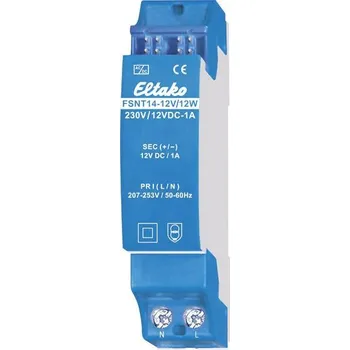 spínaný zdroj Eltako 30014062 síťový zdroj na DIN lištu 1 A 12 W Počet výstupů:1 x Obsah 1 ks