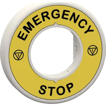Schneider Electric ZBY9W3B330 ZBY9W3B330 (Ø) 60 mm EMERGENCY STOP žlutá, šedá 1 ks