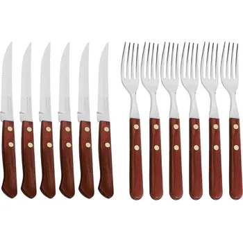 Příbor XXXLutz SADA PŘÍBORŮ, nerezová ocel, 12dílné - 006940000201