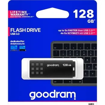 USB flash disk Flash disk GOODRAM USB 3.0 128GB bílo-černý