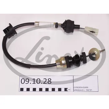 Spojkové lanko Tazne lanko, ovladani spojky LINEX (09.10.28)