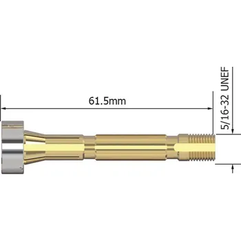 Stavební hořák Klieština 3,2mm s plynovou šošovkou ARC T2/T3W/T4W