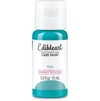 Potravinářské barvivo Tekutá barva Teal 15ml - Sweet Sticks