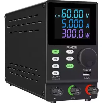 Laboratorní zdroj KUAIQU SPPS605D 0-60V/0-5A, programovatelný