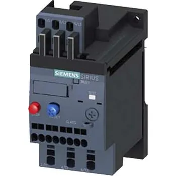Relé Relé na přetížení NO/NC s automatickým, ručním resetováním a hodnotami FLC motoru 6,3 A Sirius Innovation 3RU2