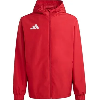Pánská bunda adidas ENTRADA 26 WEATHER JACKET XL Červená, Bílá