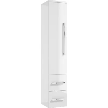 Koupelnový nábytek DEFRA Skříňka vysoká GRANADA C30, bílá (167-C-03001)