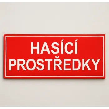 Kancelářské potřeby Traiva s.r.o. Hasicí prostředky Verze: Samolepka 210 x 80 mm tl. 0.1 mm - Kód: 05510