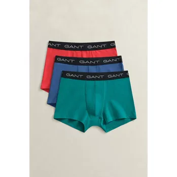 SPODNÍ PRÁDLO GANT TRUNK 3-PACK AQUA BLUE
