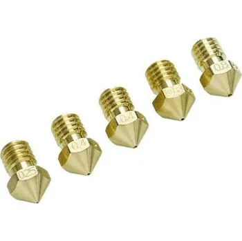 Příslušenství k 3D tiskárně UltiMaker Ultimaker gemischtes Nozzle Pack Vhodné pro 3D tiskárnu: Ultimaker 2 plus , Ultimaker 2 Extended plus UM2 plus Nozzle Pack 0.25 2x0.40 0.60 0.80 9528