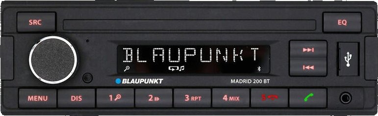 Autorádio Blaupunkt Madrid 200 BT