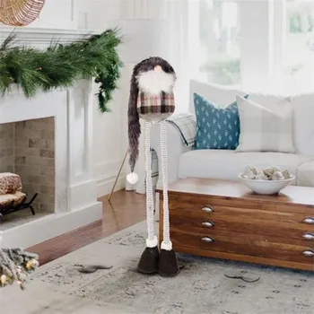 Vánoce Dekorace vánoční FAMILY 58329 Skandinávský trpaslík 44-90cm