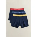 SPODNÍ PRÁDLO GANT BOXER BRIEF 3-PACK MARINE