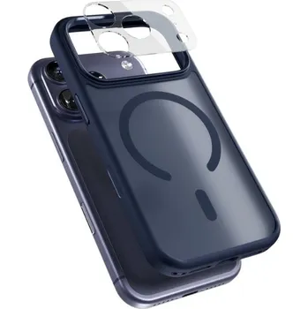 Pouzdro na mobilní telefon Epico HeroMatte Pro Mag+ Case | iPhone 17 Pro Max | temně modrá | Qi2 & MagSafe kompatibilní 94210103400001