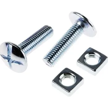 Šroub Šroub na střešní krytiny, Leskle pozinkovaný, Ocel, M8, délka: 30mm