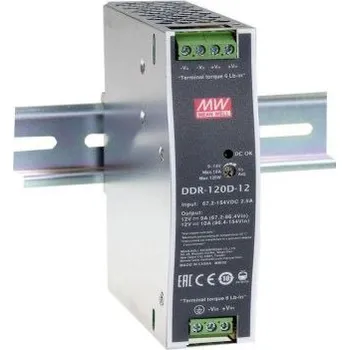 Měnič napětí DC-DC převodník 120W, výstup: 24V dc 5A, Vin 16.8 → 33.6 V dc