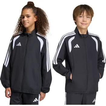 Chlapecká mikina Dětská mikina adidas Tiro 26 League Presentation černá KA6416 140 cm