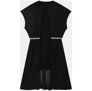 Dámské šaty DKNY Každodenní šaty D32898 S Černá Regular Fit 8Y