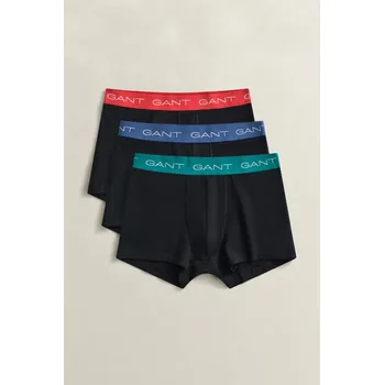 Pánské spodní prádlo SPODNÍ PRÁDLO GANT TRUNK 3-PACK BLACK