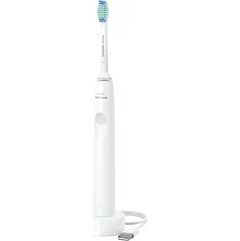 Elektrický zubní kartáček Philips Sonicare 1100 Series elektrický kartáček na zuby, sonický, bílá, šedá, HX3641/02