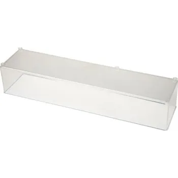 Elektroinstalační krabice Přihrádková krabice Průhledná, PP 47mm x 55mm x 235mm Raaco