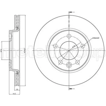 Brzdový kotouč Brzdový kotouč CIFAM (800-728)